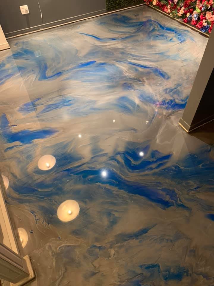 Epoxy métallique